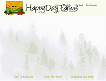 Tablet Screenshot of happydayfarmscsa.com